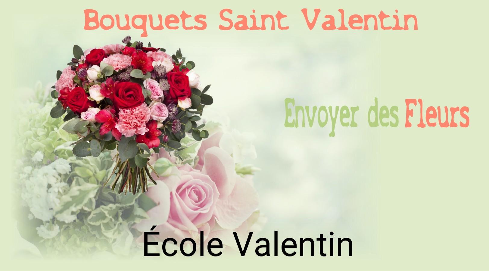 Roses de Saint-Valentin livrées à École-Valentin